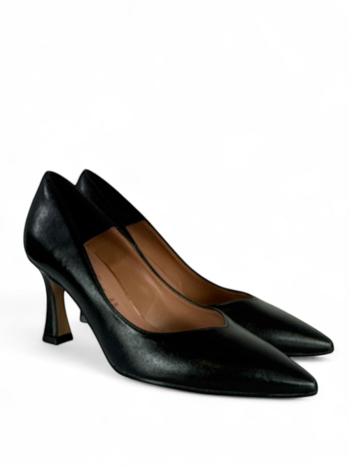 DIVINE FOLLIE Decollete donna in ecopelle 7cm nero