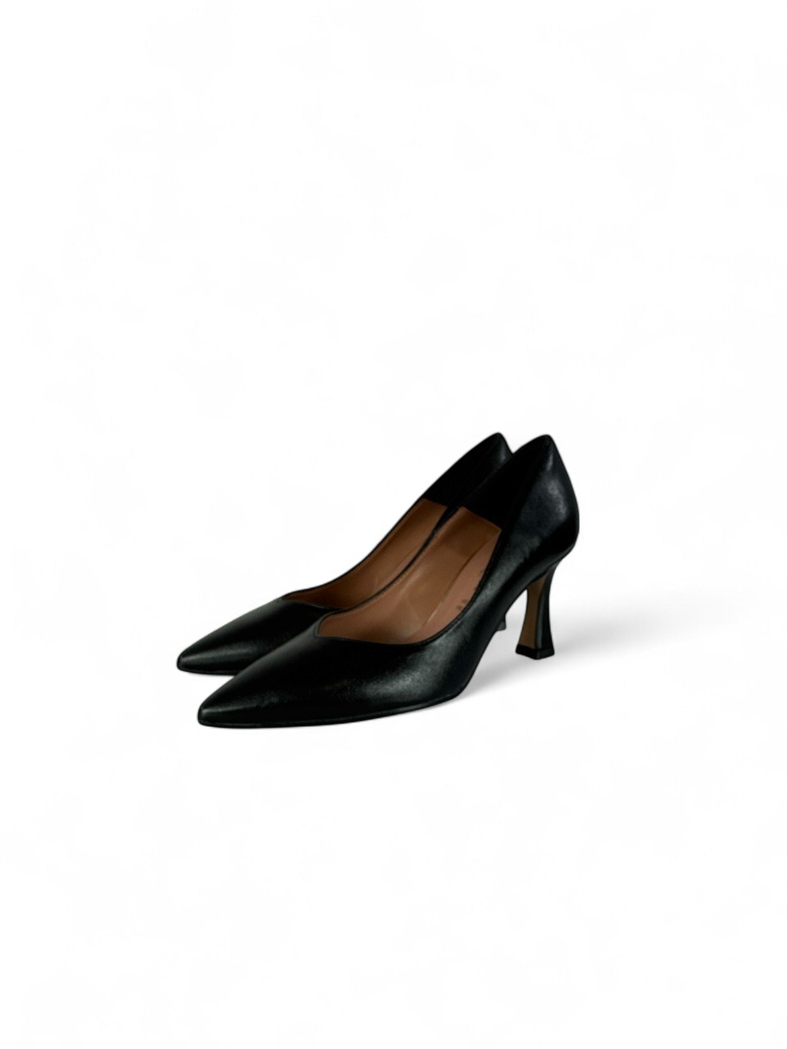 DIVINE FOLLIE Decollete donna in ecopelle 7cm nero