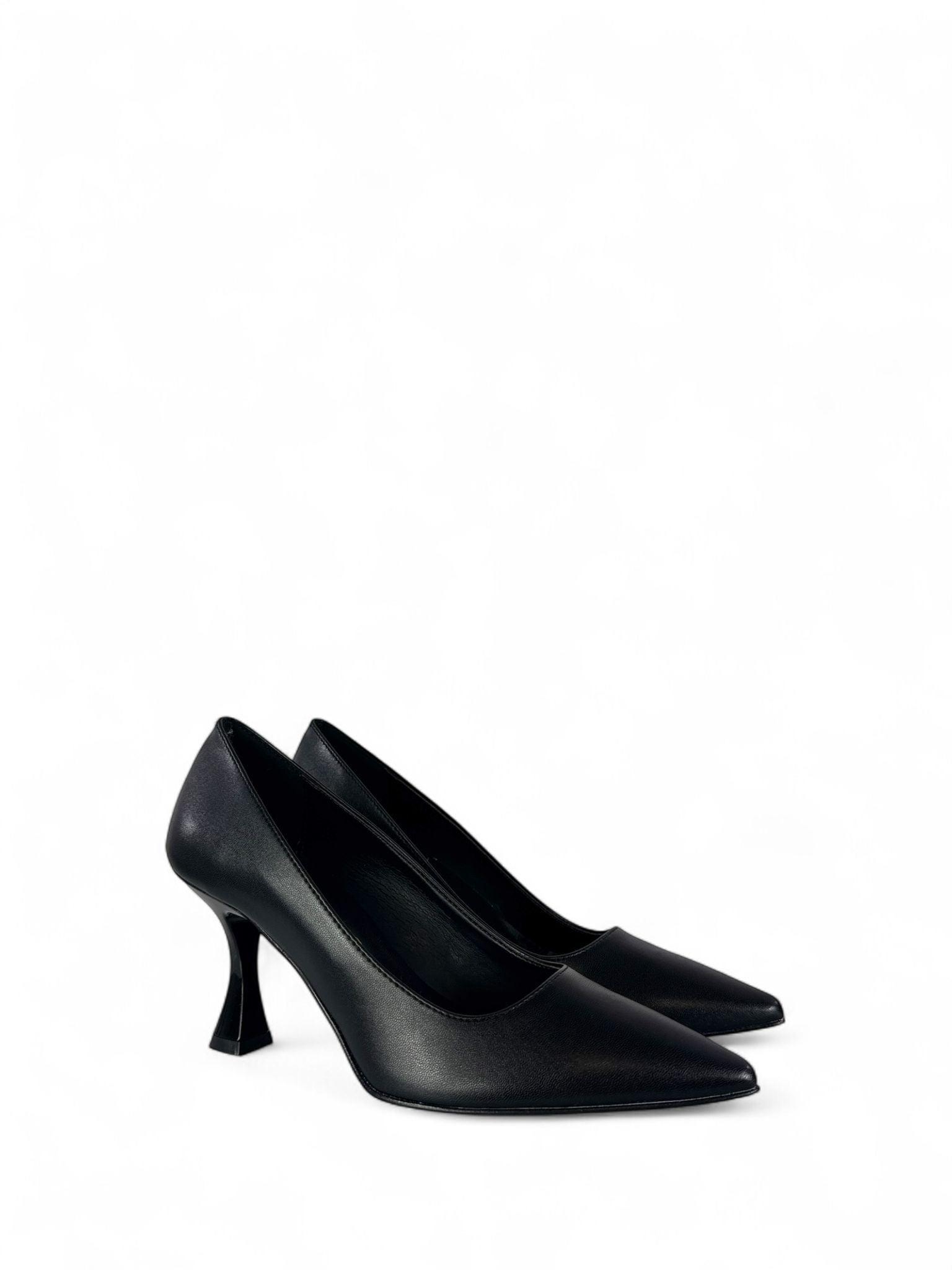 BOTTEGA LOTTI Décolleté in ecopelle 7cm nero