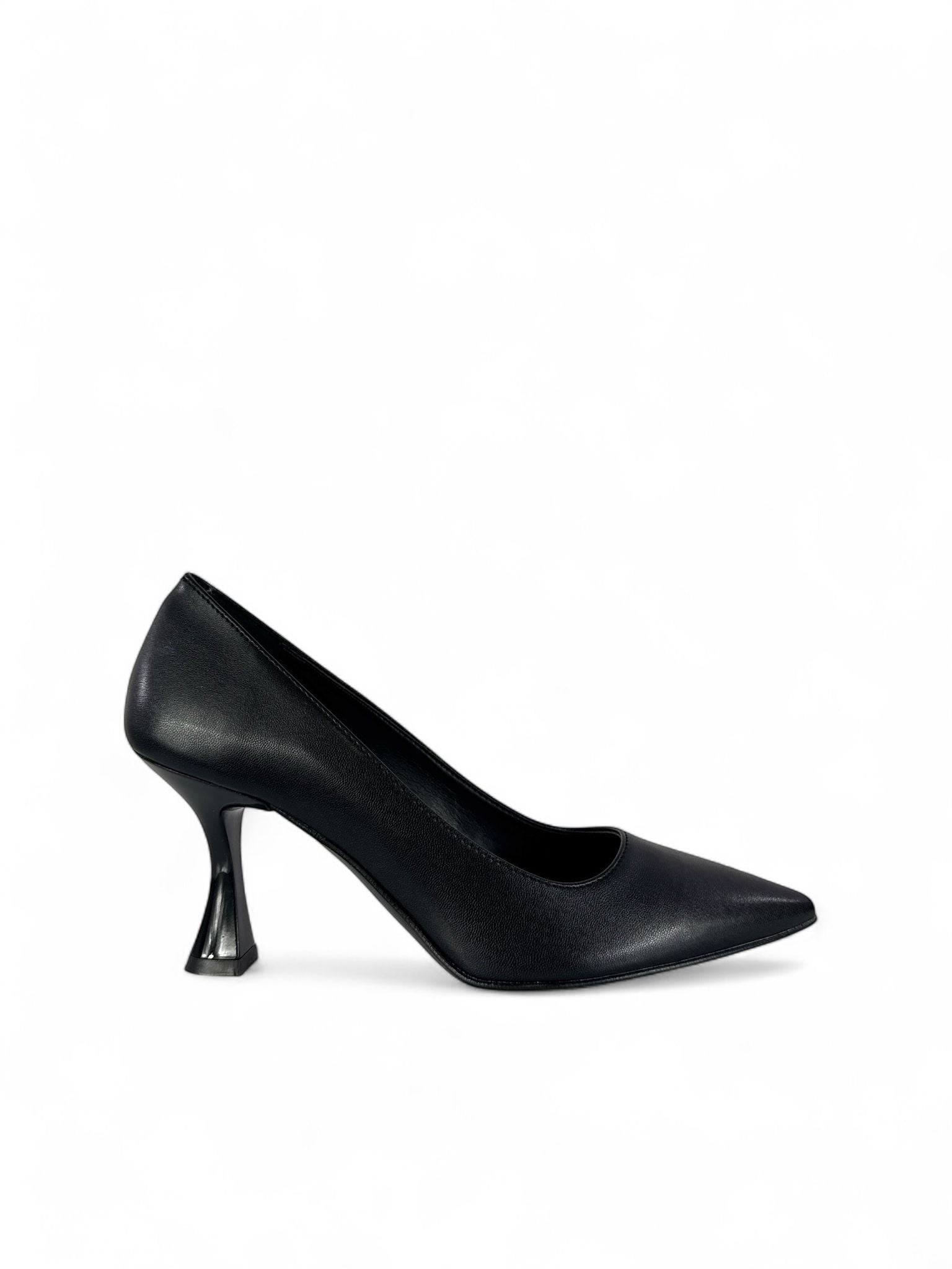 BOTTEGA LOTTI Décolleté in ecopelle 7cm nero