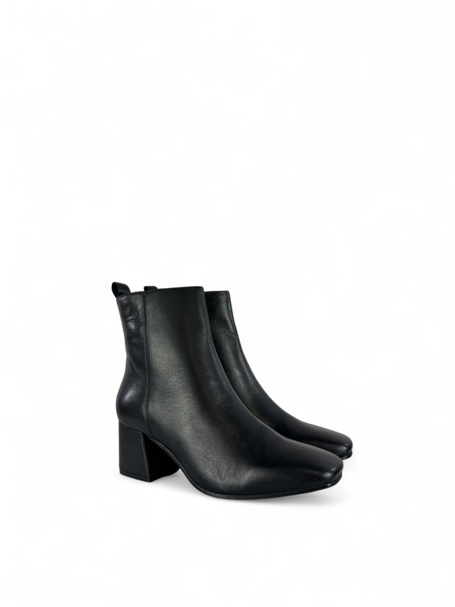 CRISTIN Tronchetto donna pelle nero 5cm nero