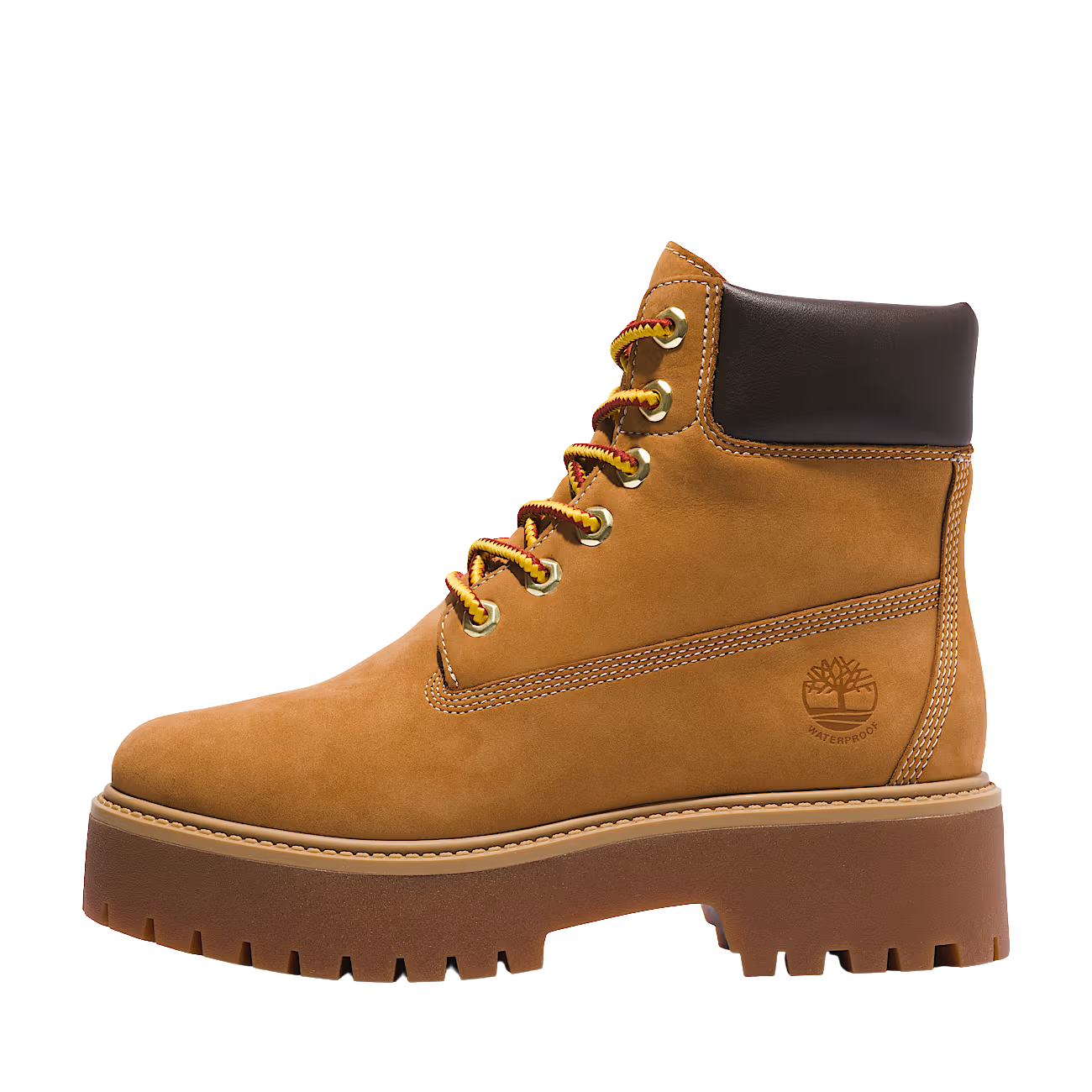 TIMBERLAND Stivale con Plateau Stone Street 6-Inch giallo