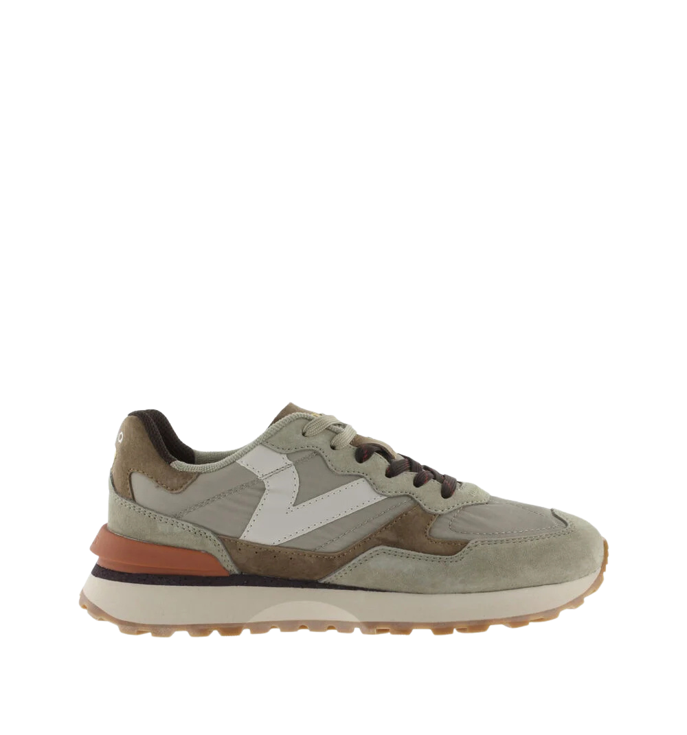 VICTORIA Sneaker uomo modello running taupe