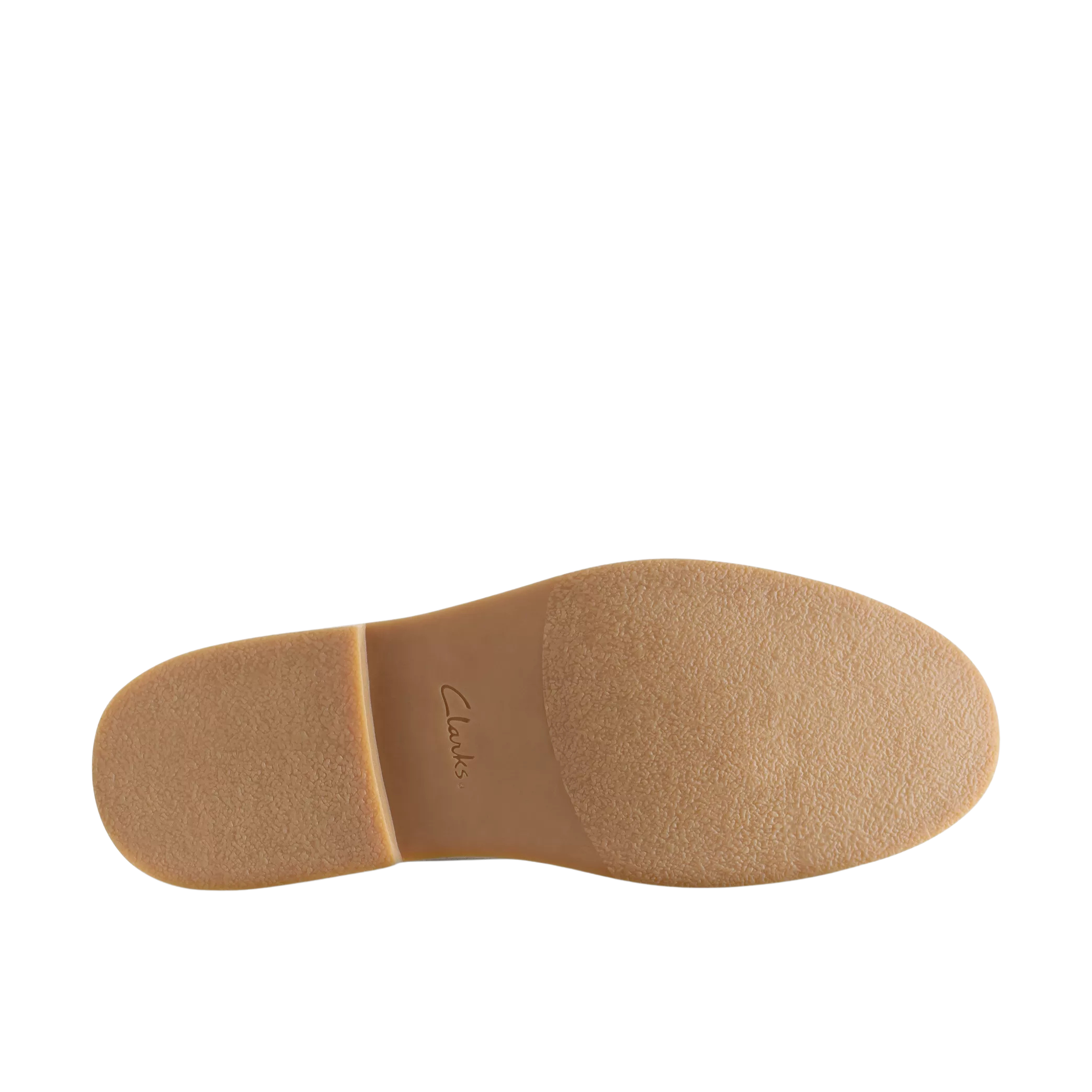 CLARKS stivaletto uomo pelle trattata camoscio sabbia