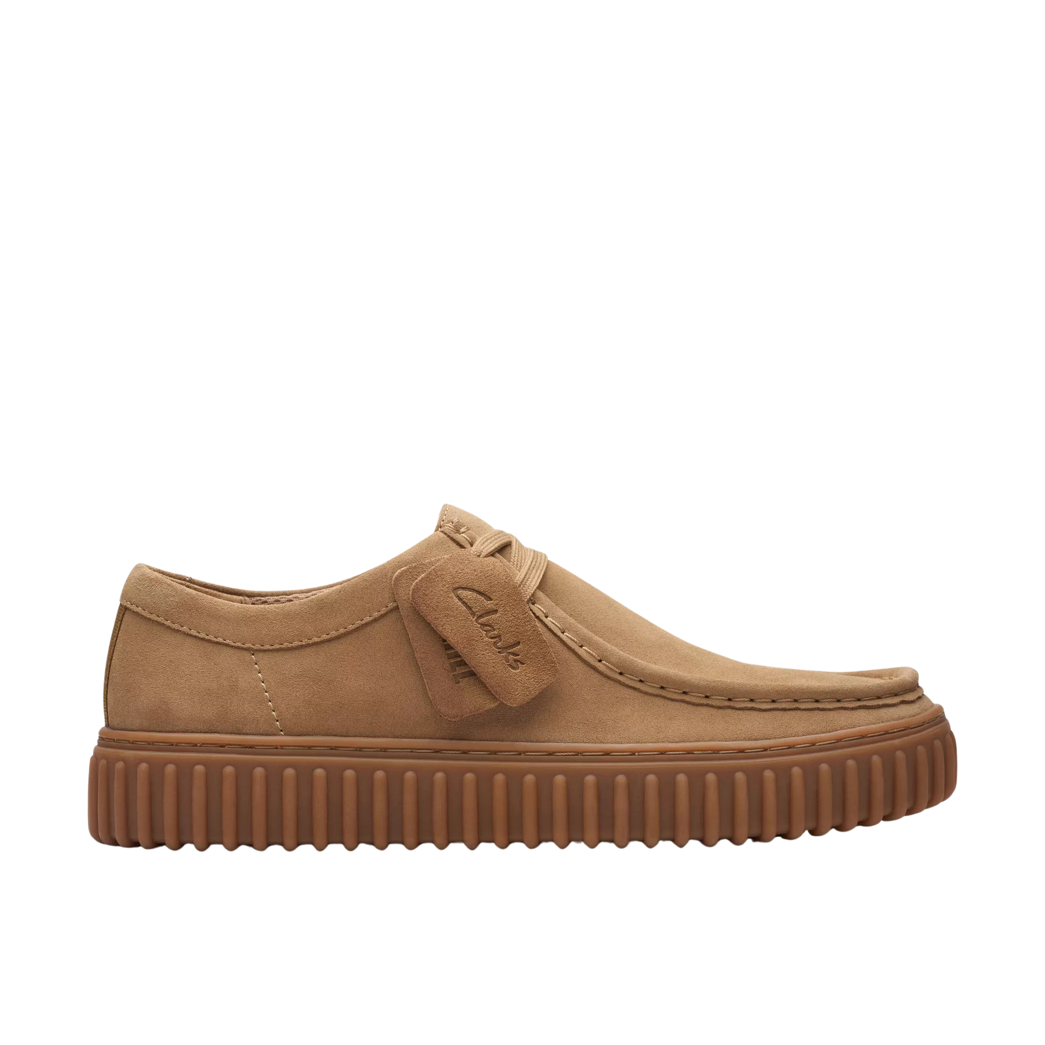 CLARKS Scarpa uomo torhill lo camoscio sabbia scura
