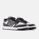 New Balance sneakers donna in pelle nero e bianco