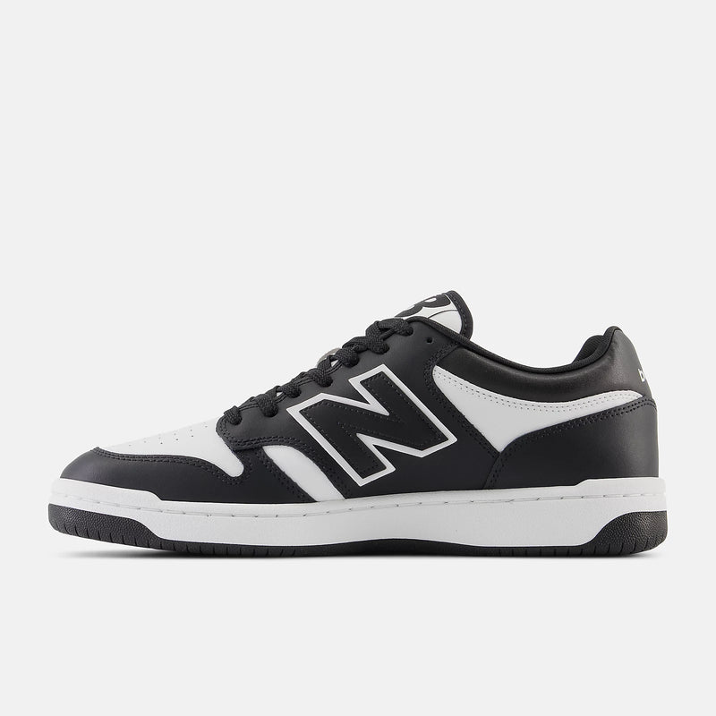 New Balance sneakers donna in pelle nero e bianco