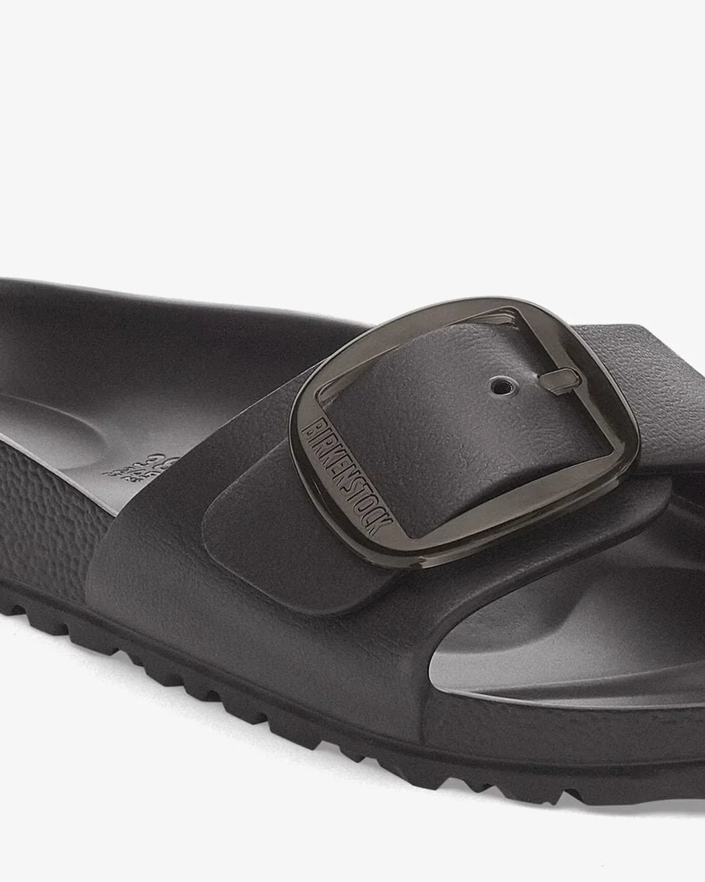 Birkenstock ciabatta una fascia in Eva nero