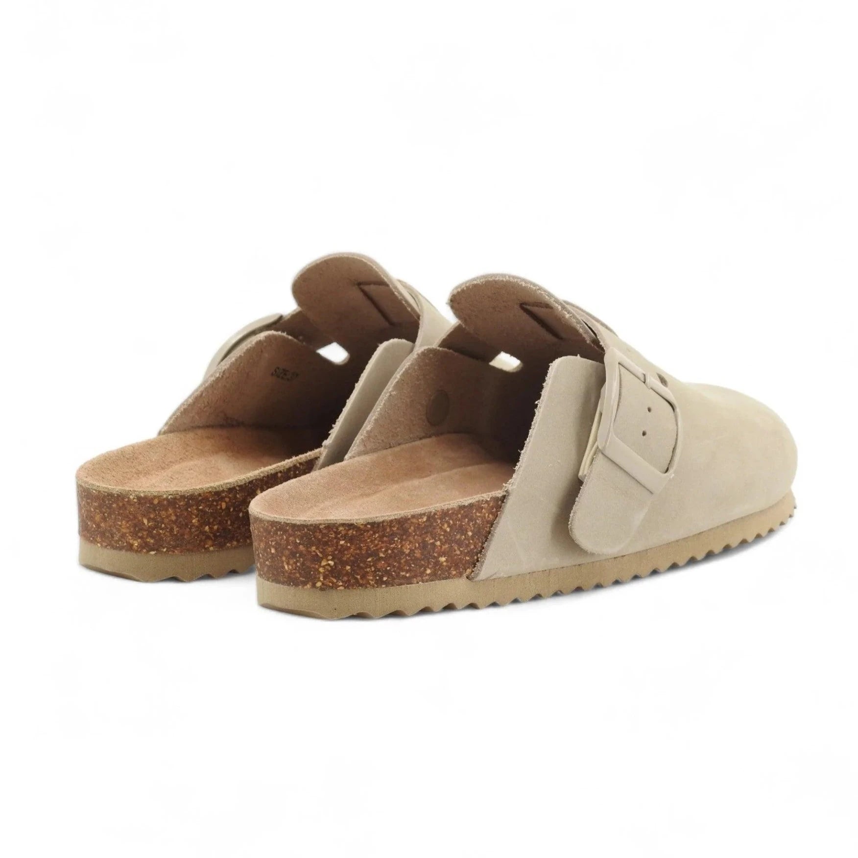 Colors of California Sabot donna in pelle tortora