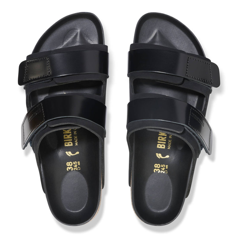 Birkenstock Ciabatta 2 fasce con velcro nero