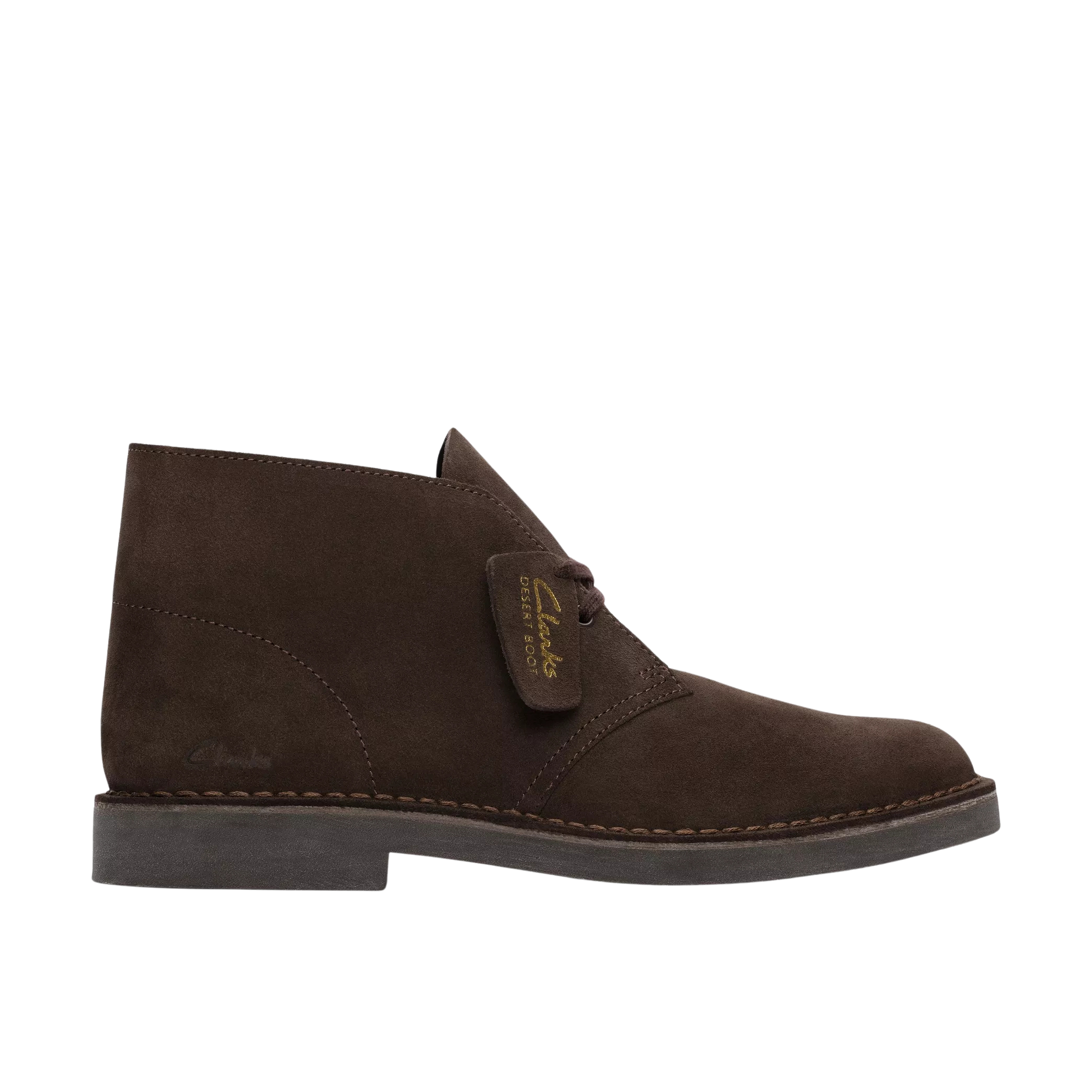 CLARKS stivaletti uomo Fodera pelle traspirante marrone scuro