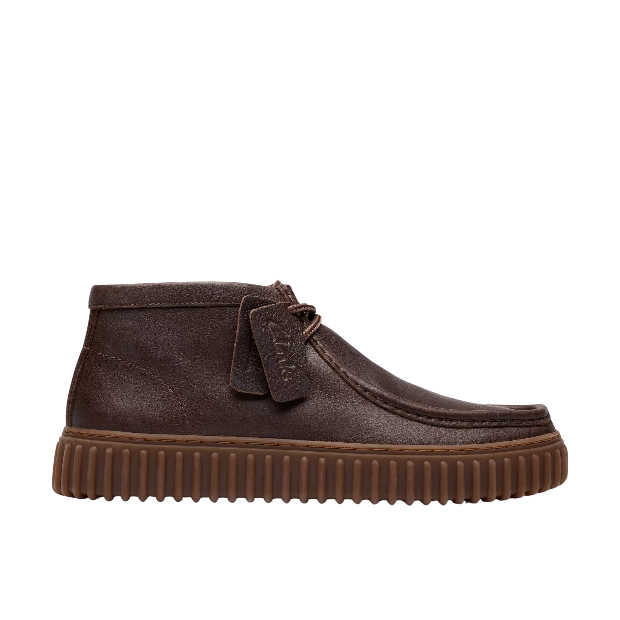 CLAKS stivaletti uomo in pelle modello marrone