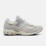 New Balance Sneakers uomo in mesh e suede color lino cemento ardesia