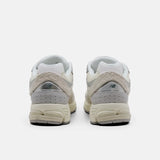 New Balance Sneakers uomo in mesh e suede color lino cemento ardesia