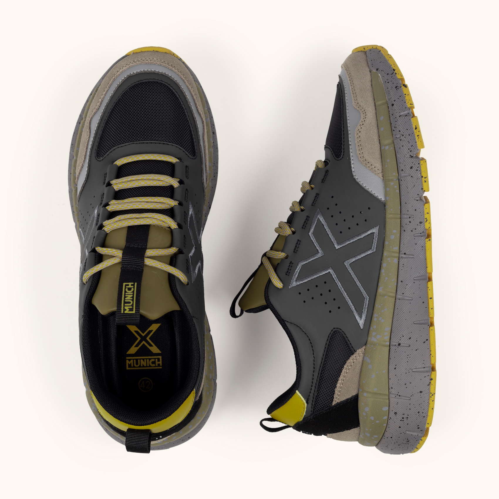 MUNICH SNEAKER STILE OUTDOOR NERO