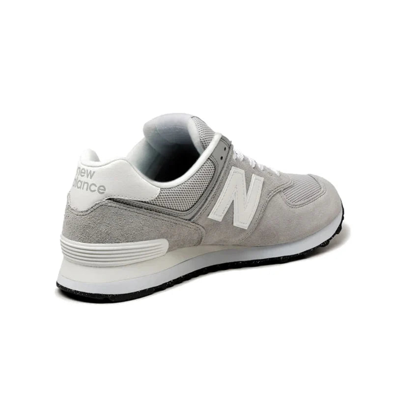 New Balance Sneakers uomo in suede grigio chiaro