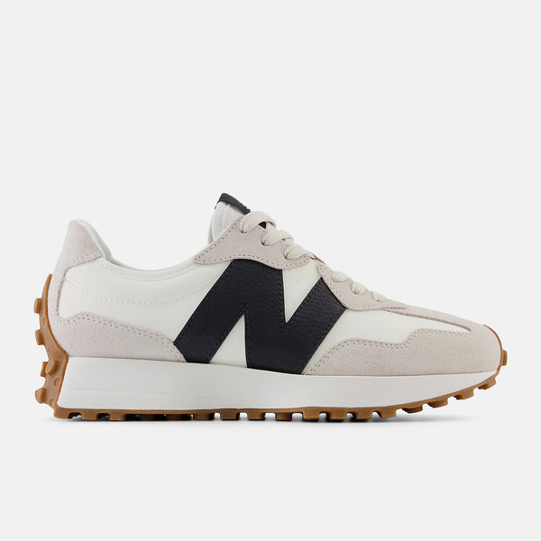 New Balance Sneakers donna bianca e suede sabbia