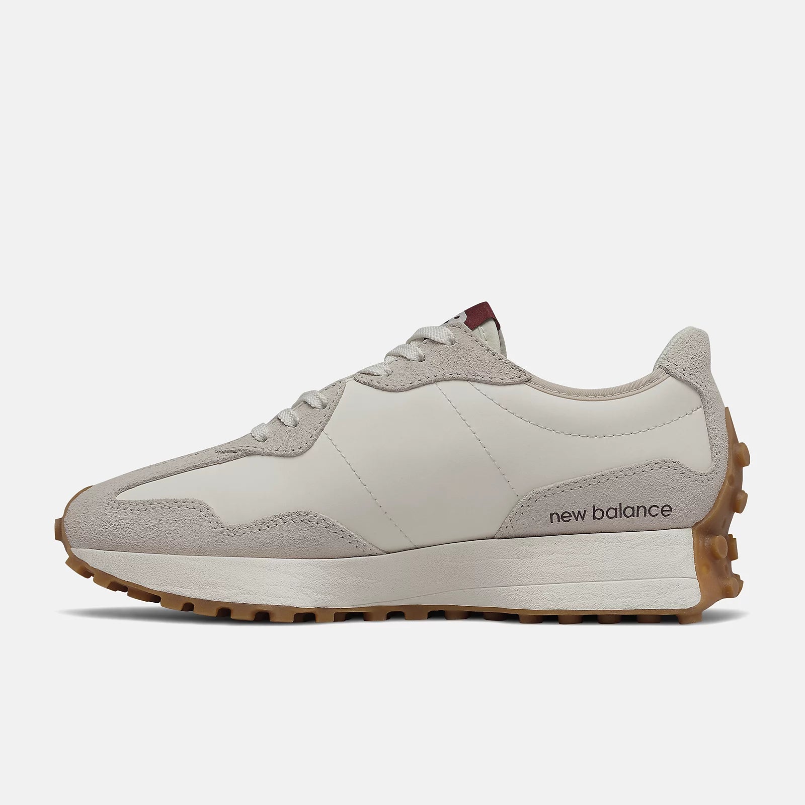 New Balance sneaker donna 327 Bianco e Bordeaux