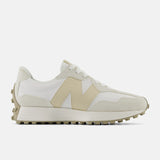 New Balance Sneaker donna bianca e suede beige